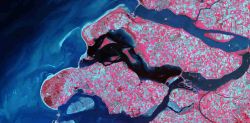 immagine satellitare - Foto di USGS su Unsplash 